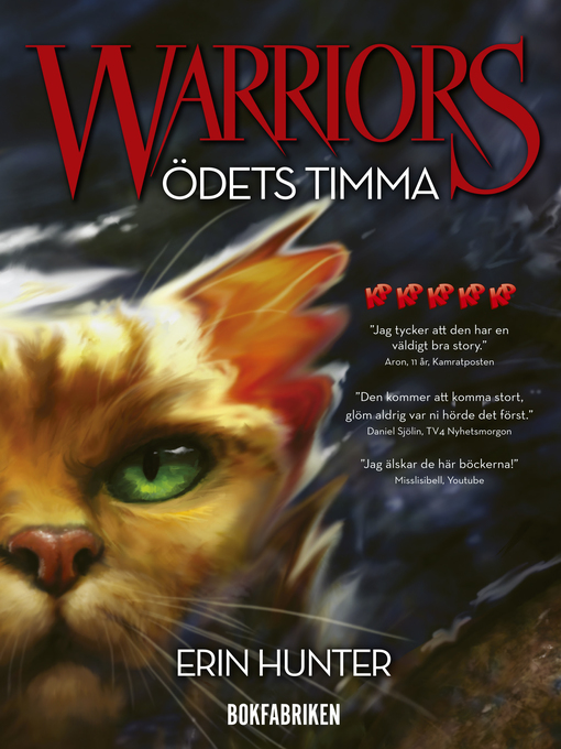 Titeldetaljer för Ödets timma av Erin Hunter - Tillgänglig